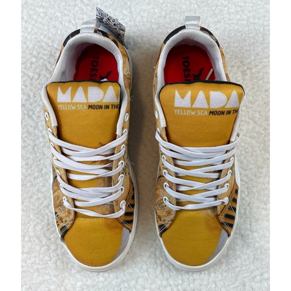 (NWT) TOESMITH • Custom Madame Gandhi Bad Habits Lace-Up Sneakers - Picture 2 of 16
